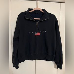 brandy melville/john galt quarter zip pullover